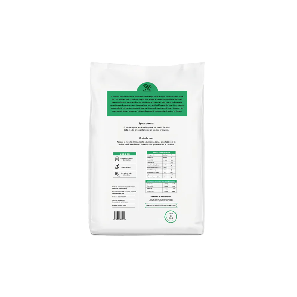 Sustrato Autocultivo 20L