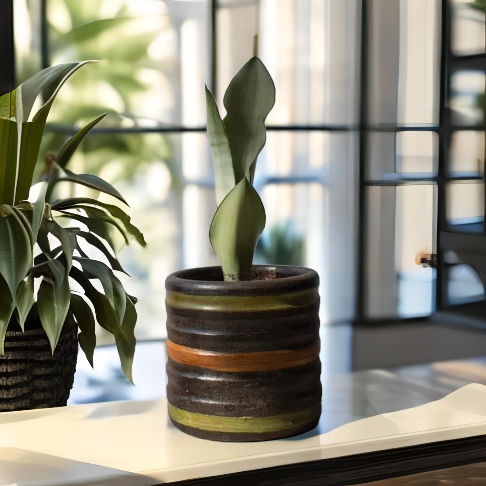 Sansevieria Moonshine – Elegancia Minimalista y Aire Puro en tu Hogar