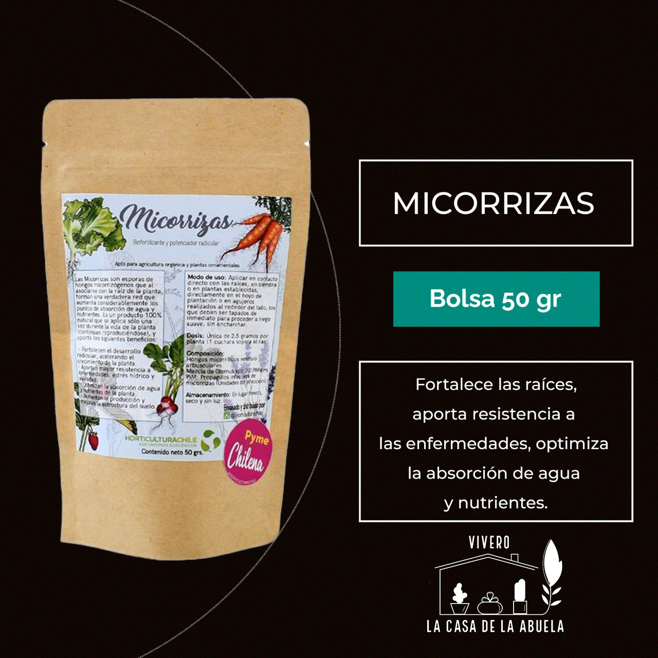 Micorrizas 50gr